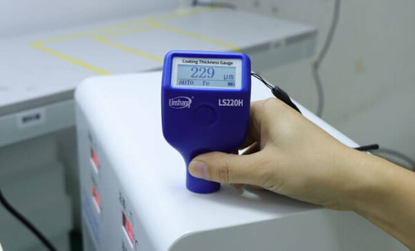 LS220H Coating Thickness Gauge tests the coatings on ferrous material